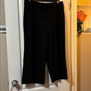 Rickis Cropped Black Dress Pants Size 14